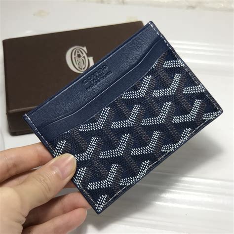 goyard card holder white|goyard card holder men's.